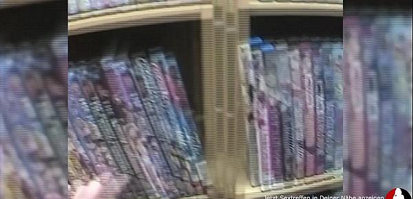  Shameless amateur threesome in a porn video store! amateurcommunity.xxx